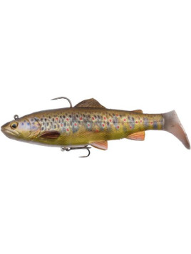 Leurre souple armé Savage Gear 4D TROUT RATTLE SHAD 17cm