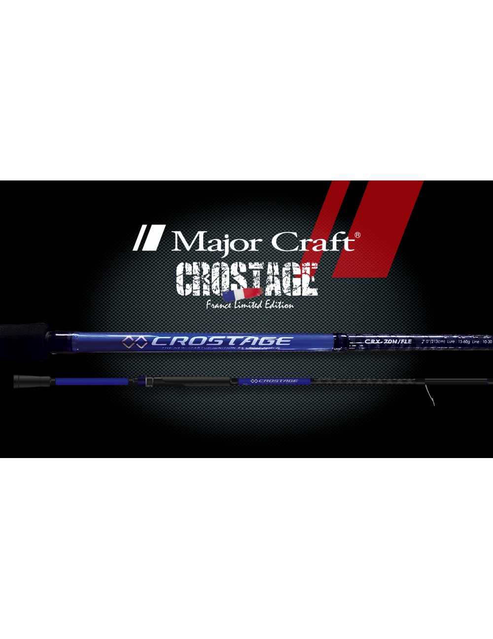 CANNE SPINNING MAJOR CRAFT CROSTAGE CRX-752M / FLE