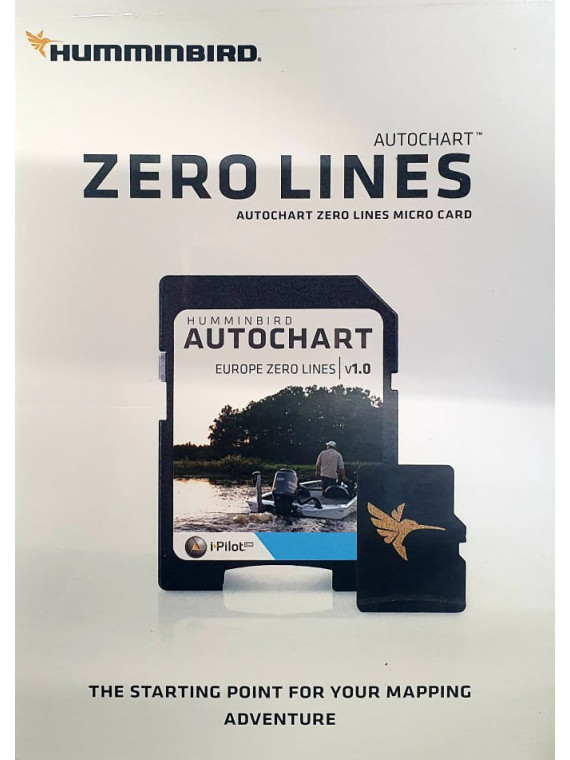 CARTE HUMMINBIRD AUTOCHART ZERO LINES