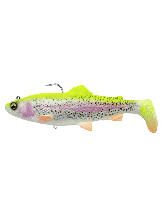 Leurre souple armé Savage Gear 4DTROUT RATTLE SHAD 125