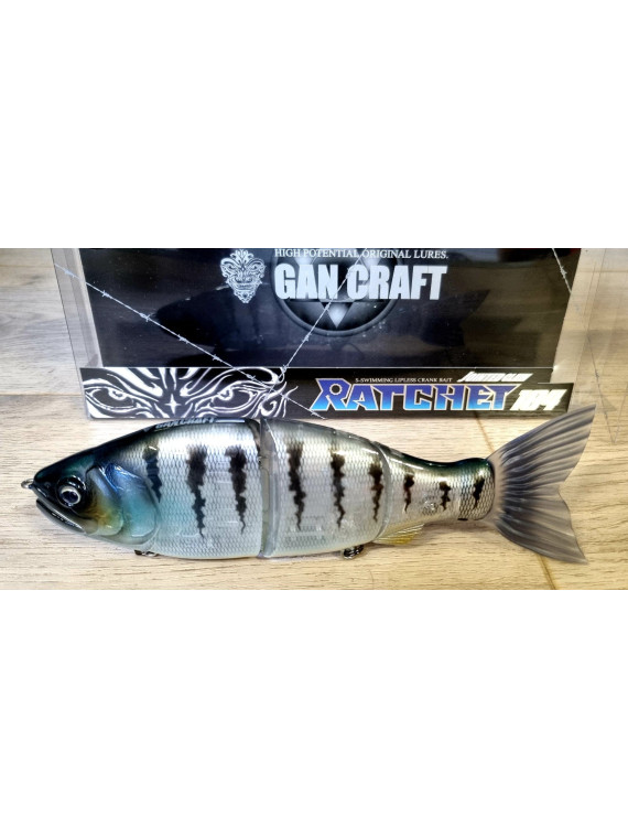 LEURRE SWIMBAIT GAN CRAFT JOINTED CLAW RATCHET 184