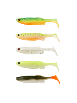 LEURRE SOUPLE FAT MINNOW T-TAIL KIT 9cm