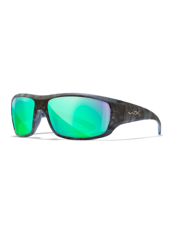 LUNETTES POLARISANTES WILEY X OMEGA CAPTIVATE GREEN MIRROR / KRIPTEK NEPTUNE FRAME