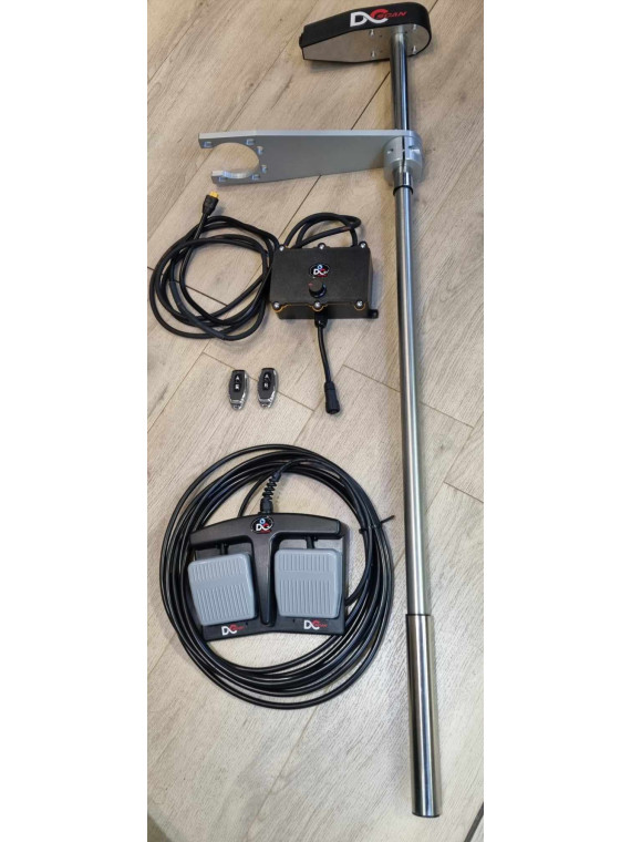 PERCHE MOTORISEE DC SCAN POUR SONDE LIVE MONTAGE MOTEUR ELECTRIQUE AVANT